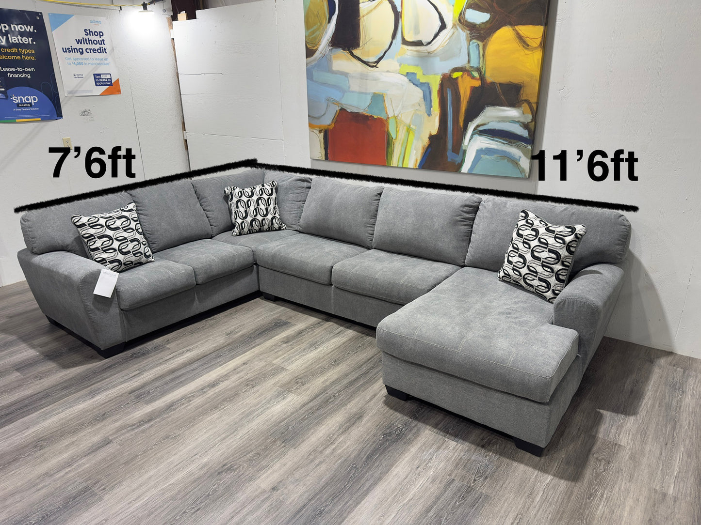 Birkdale Court 3-Piece Sectional with Chaise