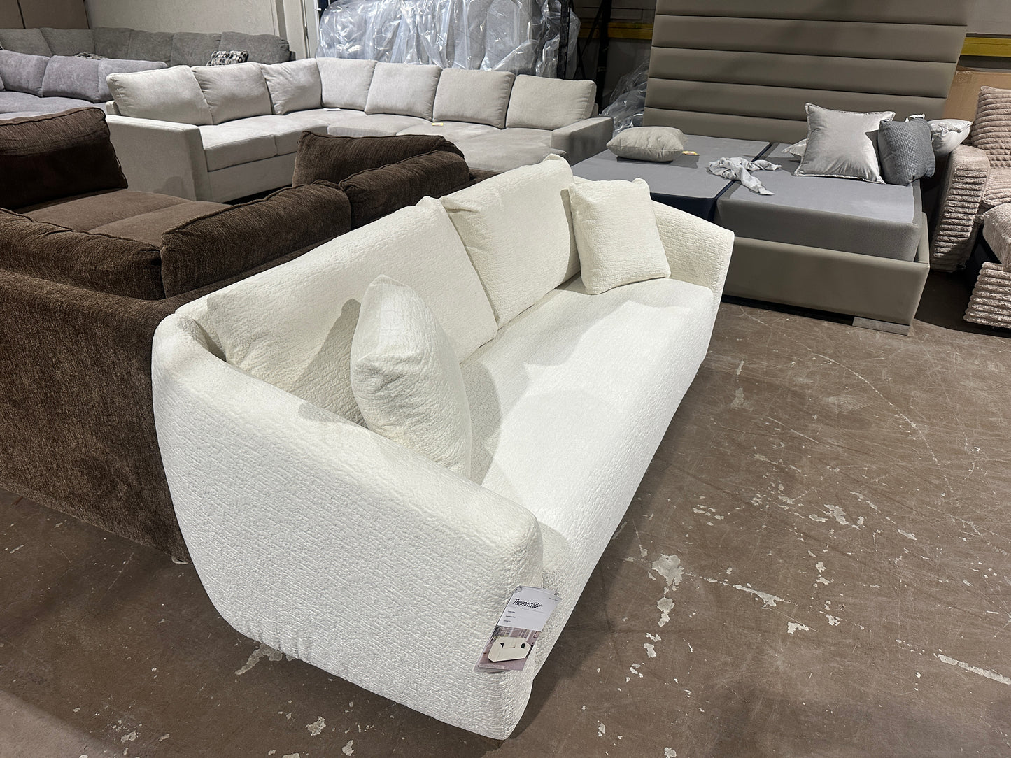 Beautiful cream sofa